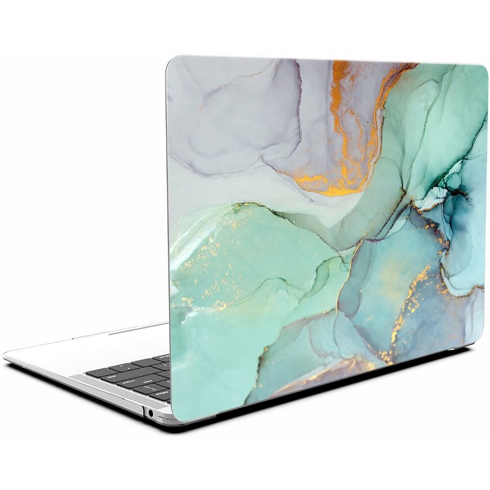 Marble MacBook Air 13 Case - Fits M1 A2337 A2179 A1932 - Hard Shell Space Design